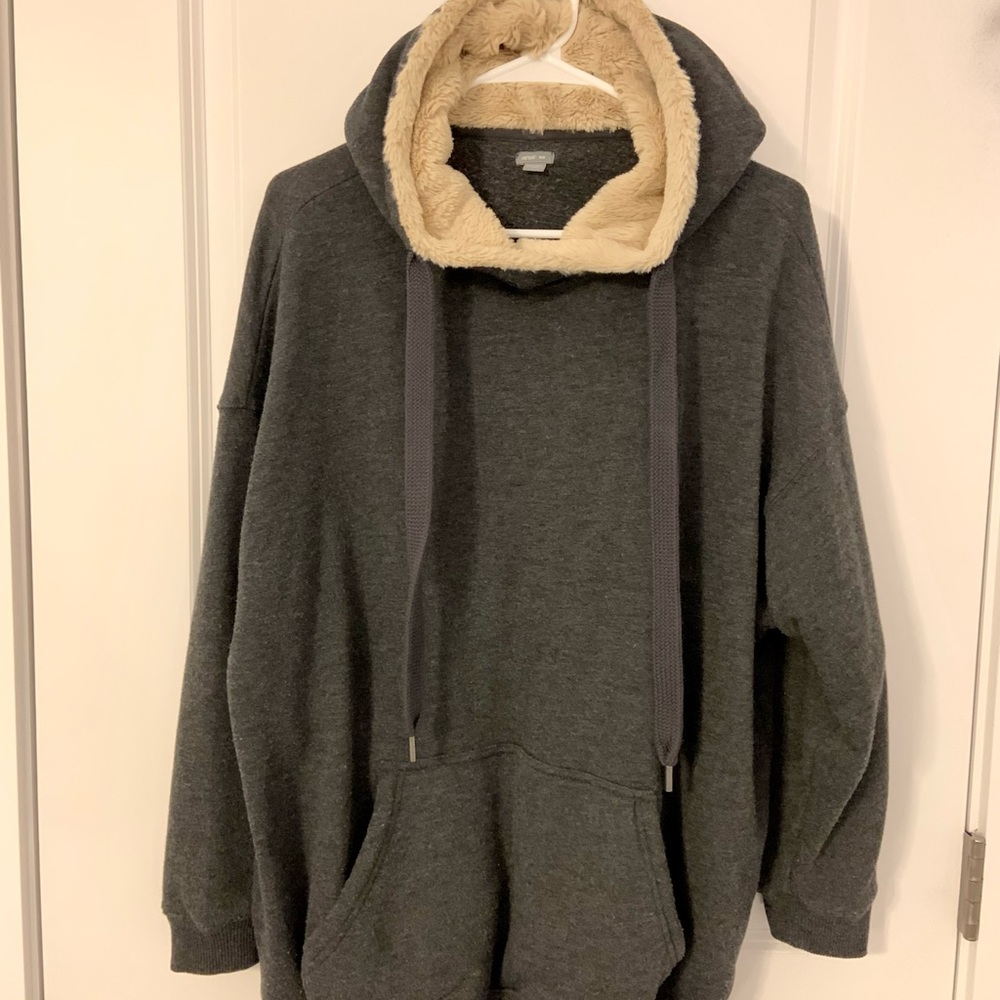 Aerie Fur Lined Hoodie